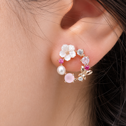 Colección Margarita (Pendientes + Pulsera + Collar)