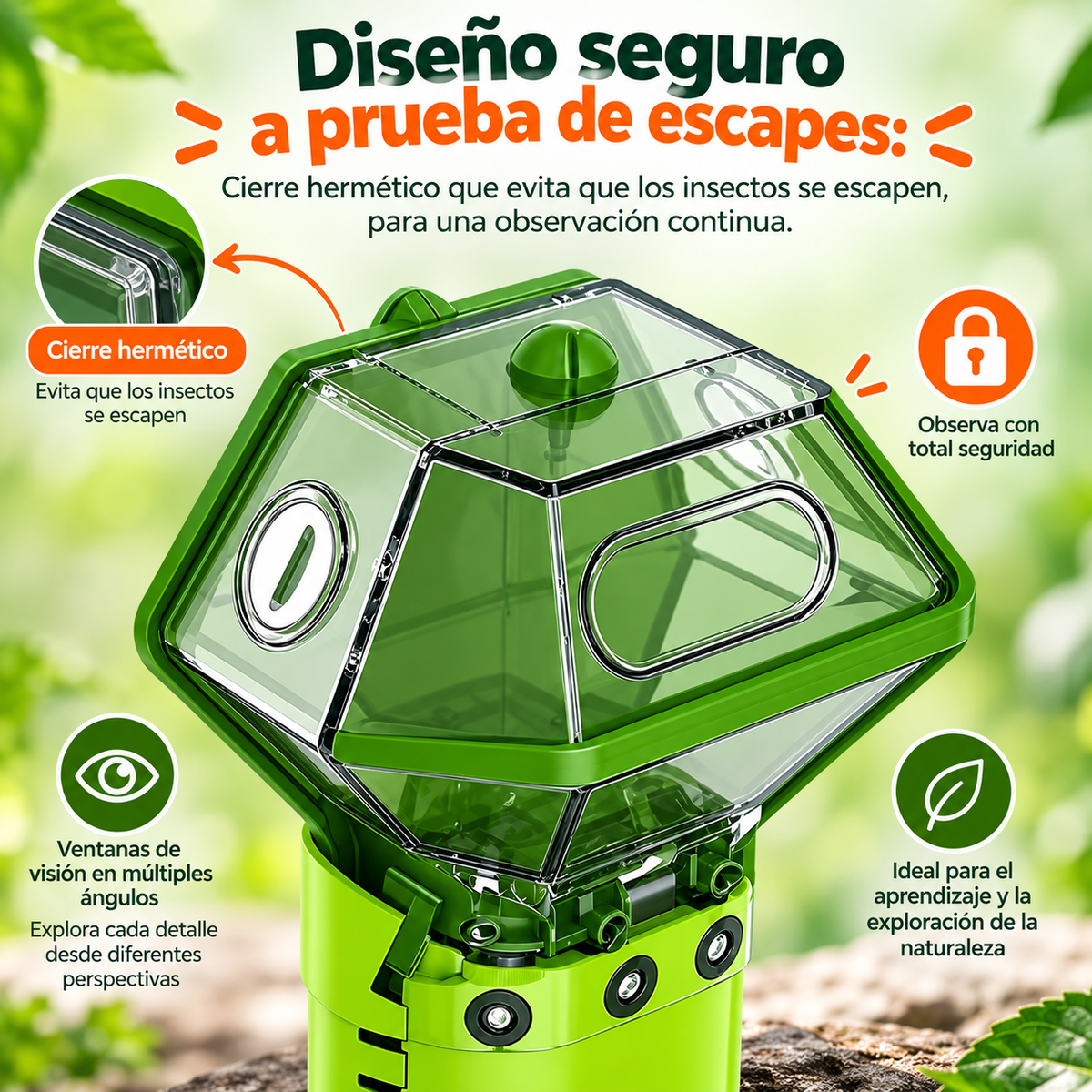 Juguete Educativo para Atrapar Insectos