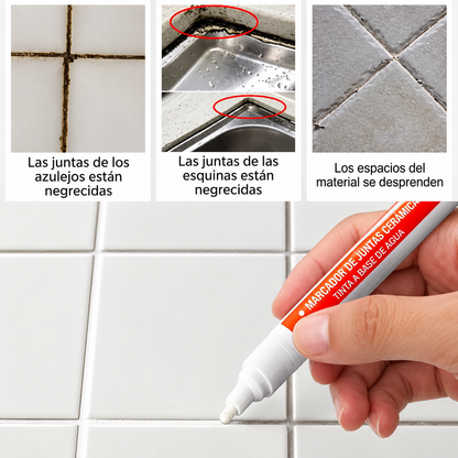 Marcador impermeable para paredes y suelos de baños