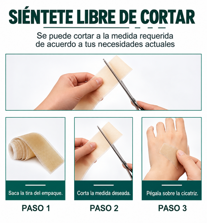 Cinta de Silicona Grado Médico | Recupera tu Piel