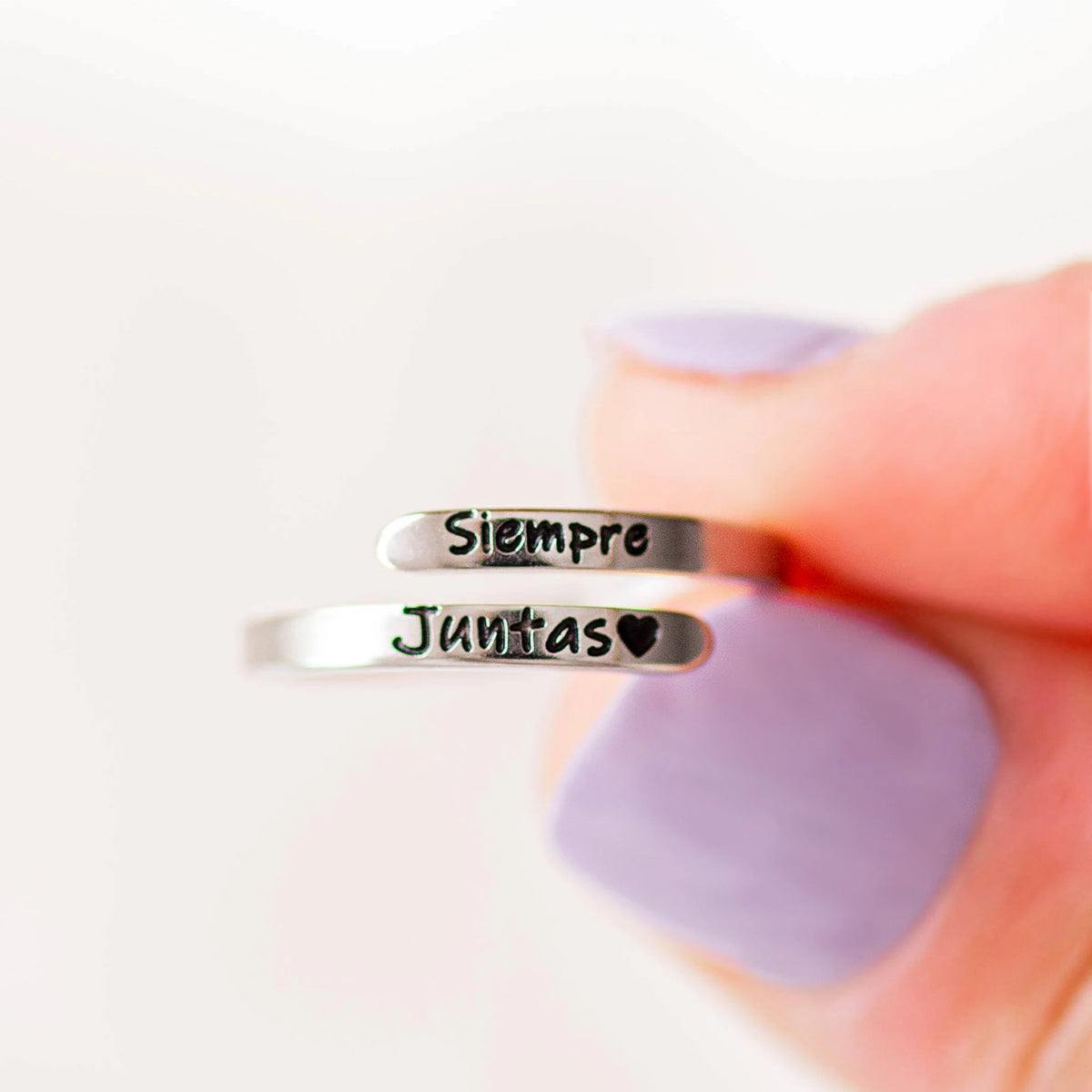 💍 2X1 Anillos “Siempre Juntas”