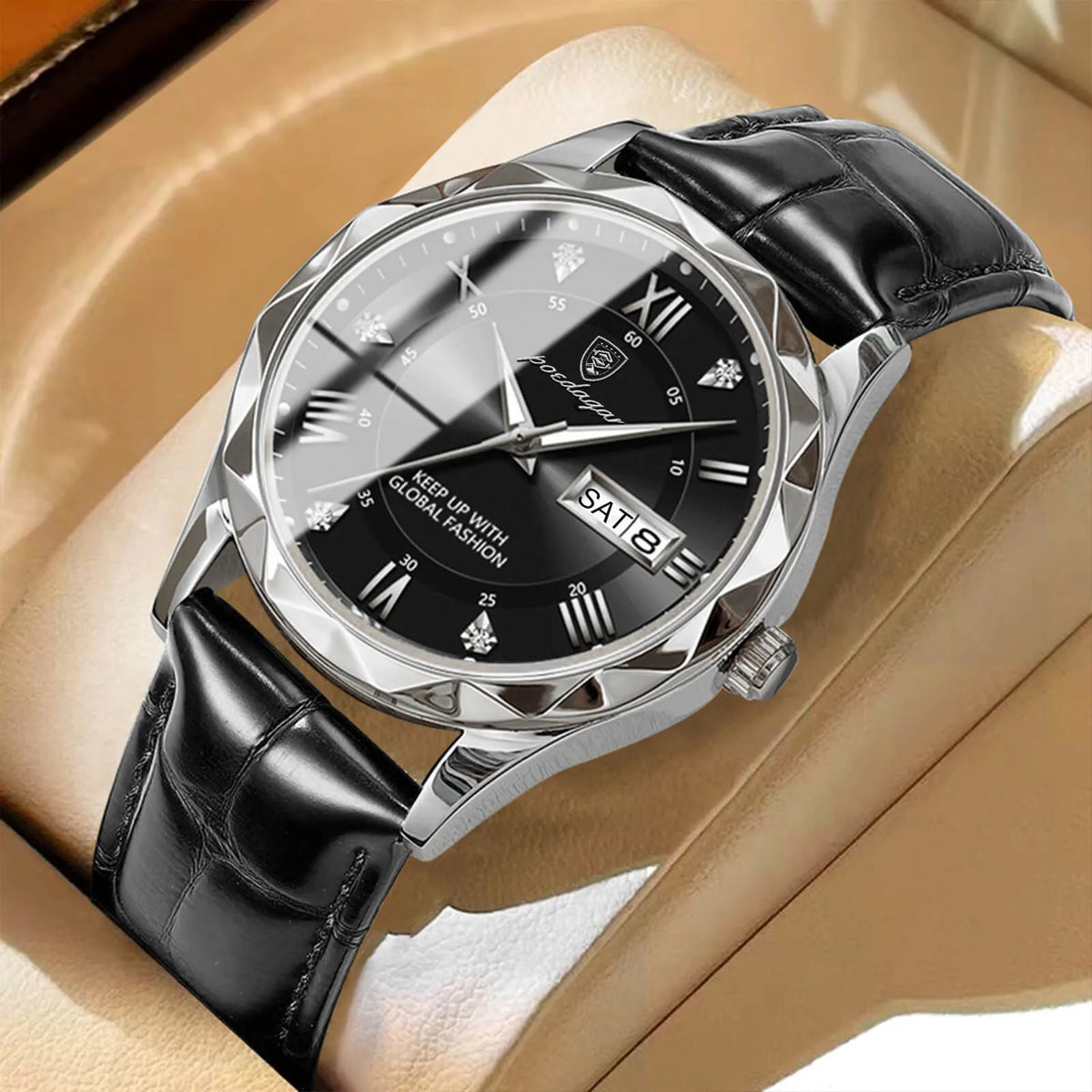 RELOJ NEGRO POEDAGAR 615