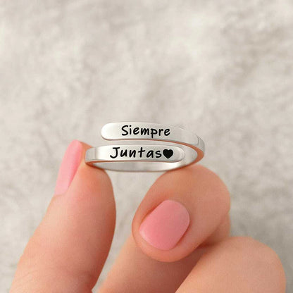 💍 2X1 Anillos “Siempre Juntas”