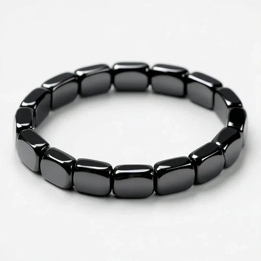 Brazalete de Hematita | Energía que Impone Respeto