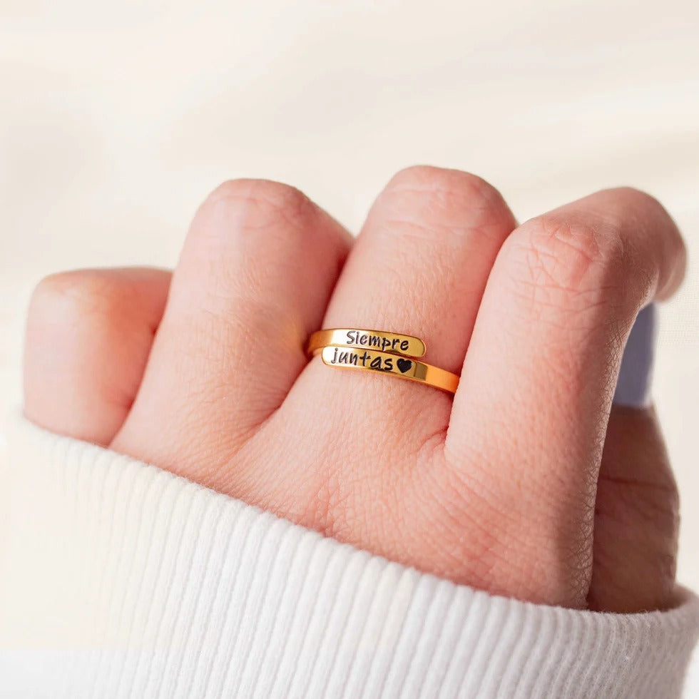 💍 2X1 Anillos “Siempre Juntas”