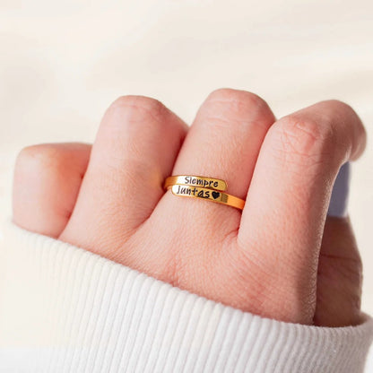 💍 2X1 Anillos “Siempre Juntas”