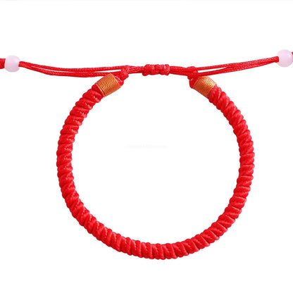 Pulsera roja budista para protección 2x1